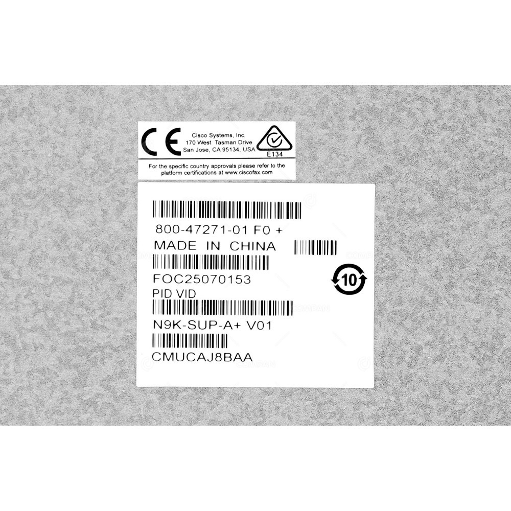 N9K-SUP-A+  CISCO HIGH PERFORMANCE SUPERVISOR MODULE FOR N9K-C9508